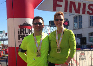 Brian and his wife Kristina